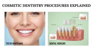 cosmetic dentistry procedures explained