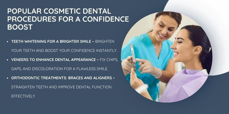Popular Cosmetic Dental Procedures for a Confidence Boost