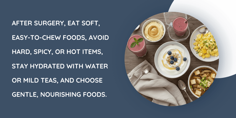 What to Eat and Avoid After Wisdom Tooth Removal